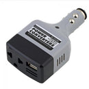 Auto Practical Power USB DC 12V to 220V  Car inverter converter Charger Adapter