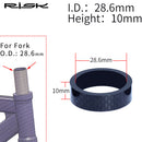 RISK Bike Headset Stem Carbon Fiber Washer Front Fork Spacer Gasket (10mm)