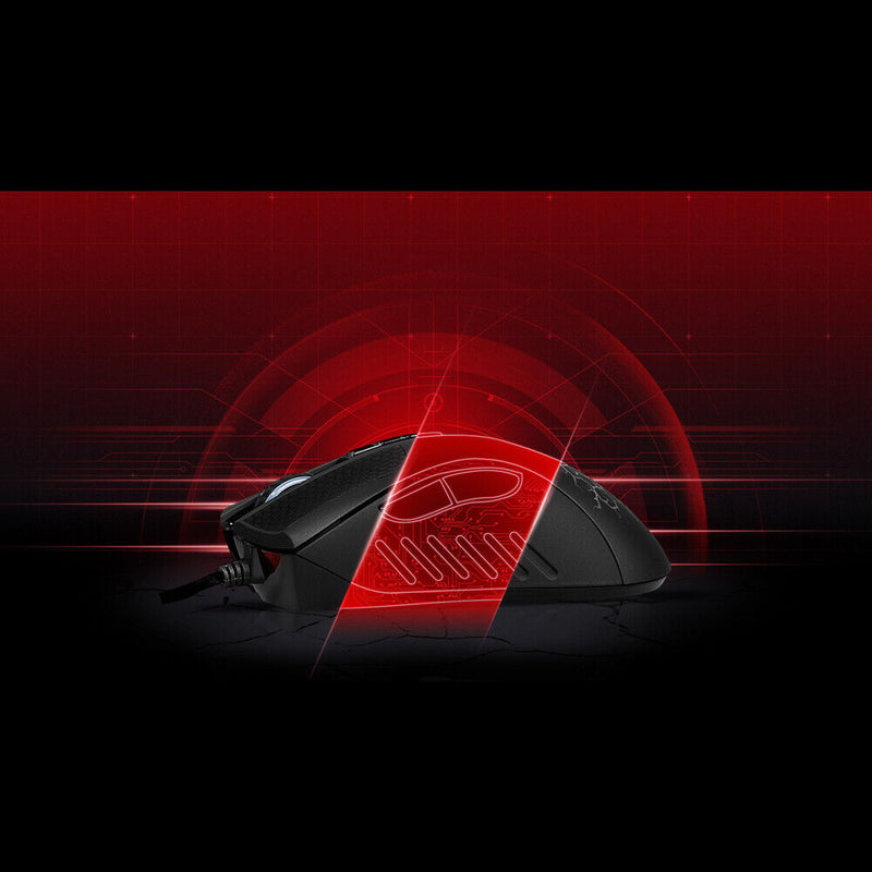 For Bloody A90 Optical Gaming Mouse Colorful Glare Wired Mice Inactive version