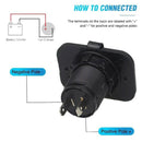 Universal Car Boat Cigarette Lighter Power Socket Female Plug Outlet Adapter_