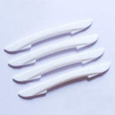 4× White Car Door Edge Scratch Anti-collision Protector Guard Strip Accessories
