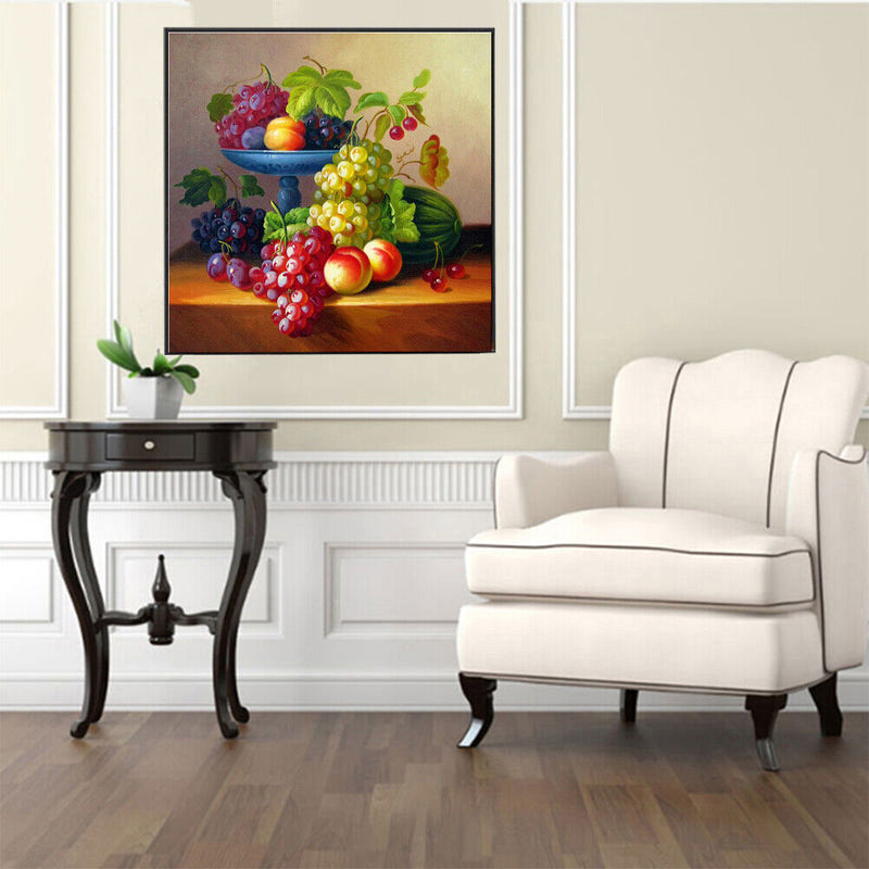Fruits Grape 5D Diamond DIY Painting  Kit Home Decor Craft Newly