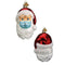 Christmas Hanging Tree Ornament Face Shield Santa Claus Pendents (White) Newly