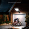 Solar Sensor Waterproof Garden Wall Lamp with Remote Control (B 150 COB) Newly