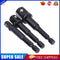 10X3pcs/set 1/4 3/8 1/2 Hex Power Drill Driver Socket Wrench Adapter