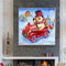 AnySell 5D Diamond DIY Paintings Embroidery Craft Kit Living Room Bedroom Wall