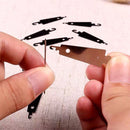 10pcs Needle Threader Stainless Steel Cross Stitch Needle Threading Guide Device