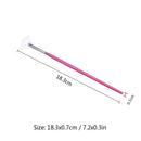 Fan Shape Nail Brush Dust Glitter Powder Remover Pen Nail Art Makeup Tool