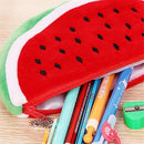 Cute Pencil Cases School Fruit Cartoon Pencil Bags Watermelon Plush