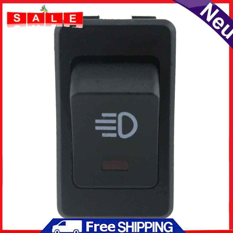 12V 35A 4 Pin Fog Light Rocker Switch with LED for Car Truck Dash (4 Color)