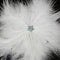 Decoration Star Xmas Ornament White Feather Pendant Christmas Tree Hanging