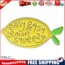 Creative Yellow Lemon Brooches Enamel Badges Jacket Bag Decor Jewelry Gift