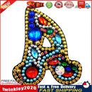 DIY Key Chain Diamond Painting Letters Women Bag Keyring Pendant Gift (A) Newly