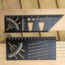 Woodworking Scriber Mark Line Gauge Dovetail Maker Template Guide Tool
