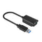 Stereo External USB Sound Card Amplifier Headset Microphone 3.5mm Audio Adapter