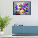 DIY Diamond Painting Kits Desk Flowers Full Round Drill Wall Home Decoratio