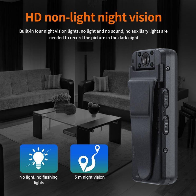 A8Z 1080P HD Mini Digital Camera Pen Body Wearable Small DV Video Camcorder