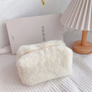 Plush Pencil Case - Portable School College Office Stationery Storage Makeup