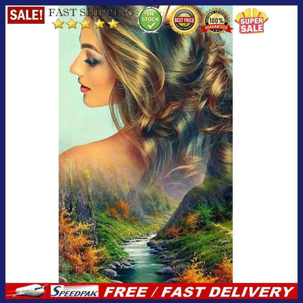 Goddess of Four Seasons 5D DIY Full Round Drill Drawing Kit Art Diamond Paint