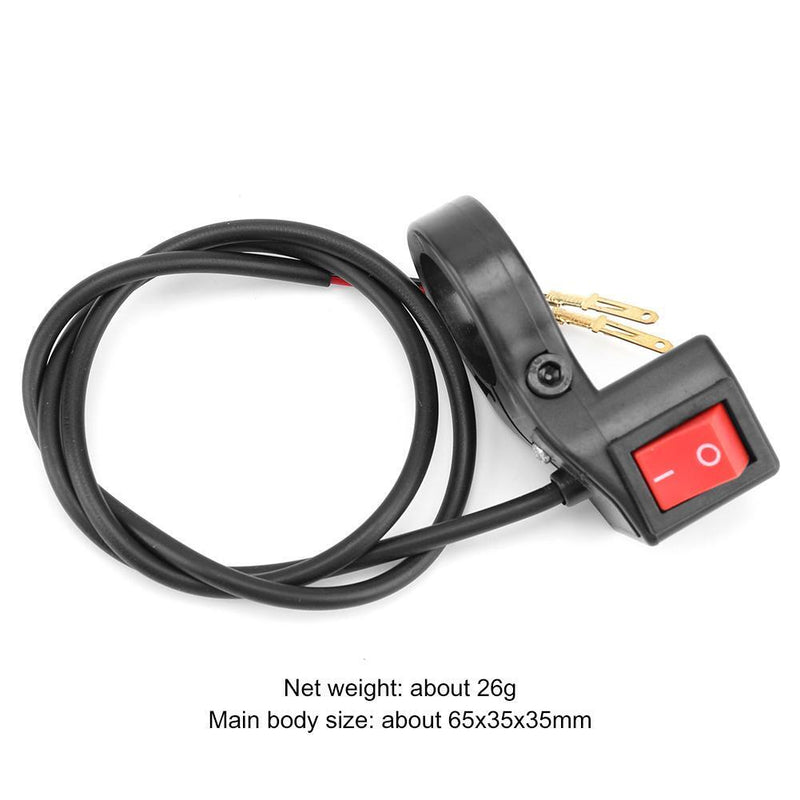 Motorcycle Handlebar Headlight Switch Electric Bike ATV ON OFF Light Switch