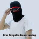 Cycling Cap Sunscreen Scarf Fishing Brim Hat UV-Resistant Elastic Viscose Fiber