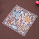Horse Silicone Stamp Cutting Dies Stencil DIY Scrapbooking Album Decor