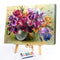 DIY Digital Painting By Numbers Flower Picture Modern Wall Art Home Decor