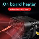 12V/24V Portable Electric Car Heater Air Cooler Demister Defroster Heating Fan