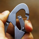 Aluminum Alloy Snap Clip Hook Keychain For Hiking N1U6 Climbing Carabiner W4U3