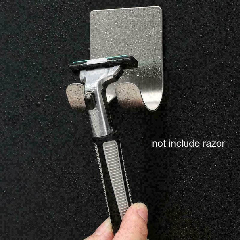 Shaver Shelf Steel Razor Holder Bathroom Razor Rack U4F4 X2H2 Hook O2R2 T4N4
