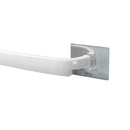 Punch-Free Bathroom Towel Rack Strong Adhesion Bar Single Rod Rack (White) Newly