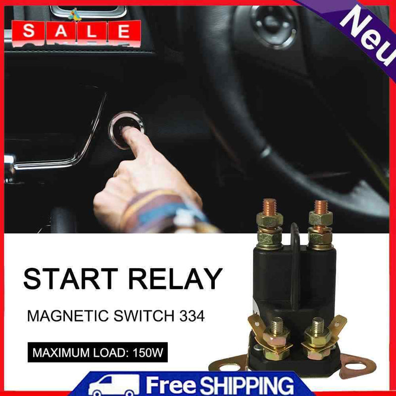 Solenoid Switch Brass Starter Relay for Lawn Mowers Castelgarden GGP for Stiga