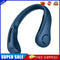 Bladeless Hanging Neck Fan Mini Leafless Fans (Blue Adjustable Silicone)