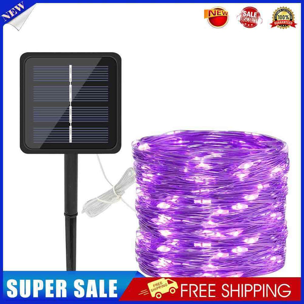 5V Christmas Lights Waterproof 8 Modes Party Lamps for Bedroom(10M-Violet L