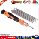 9 In1 JM-8124 Professional Hardware Screwdrivers 2-ways Bits Tools Set Newly