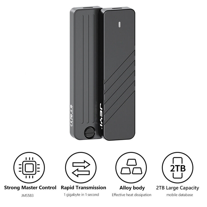 Strong Compatibility Hard Drive Box Aluminum Alloy for Game Lover Perfect Gift