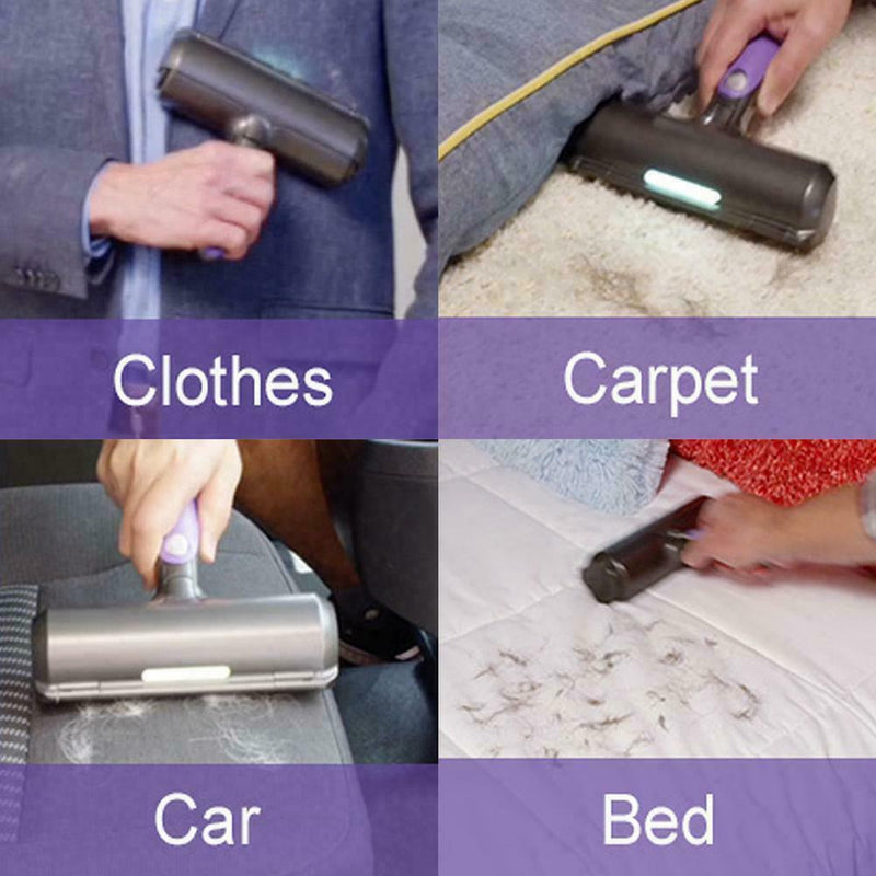 Pet Hair Remover Brush Cat Dog Reusable Sofa Clothes Fur Lint Cleaning Q1L3