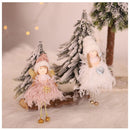 Cute Christmas Tree Pendant Gift Smiley Angel Ornament Christmas Decorations