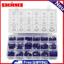 270pcs Assorted Air Conditioning Seal O-ring for R22 R134a Rubber Gaskets Purple