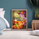 Halloween Little Devil 5D DIY Diamond Painting Kits Full Square Drill Wall Decor