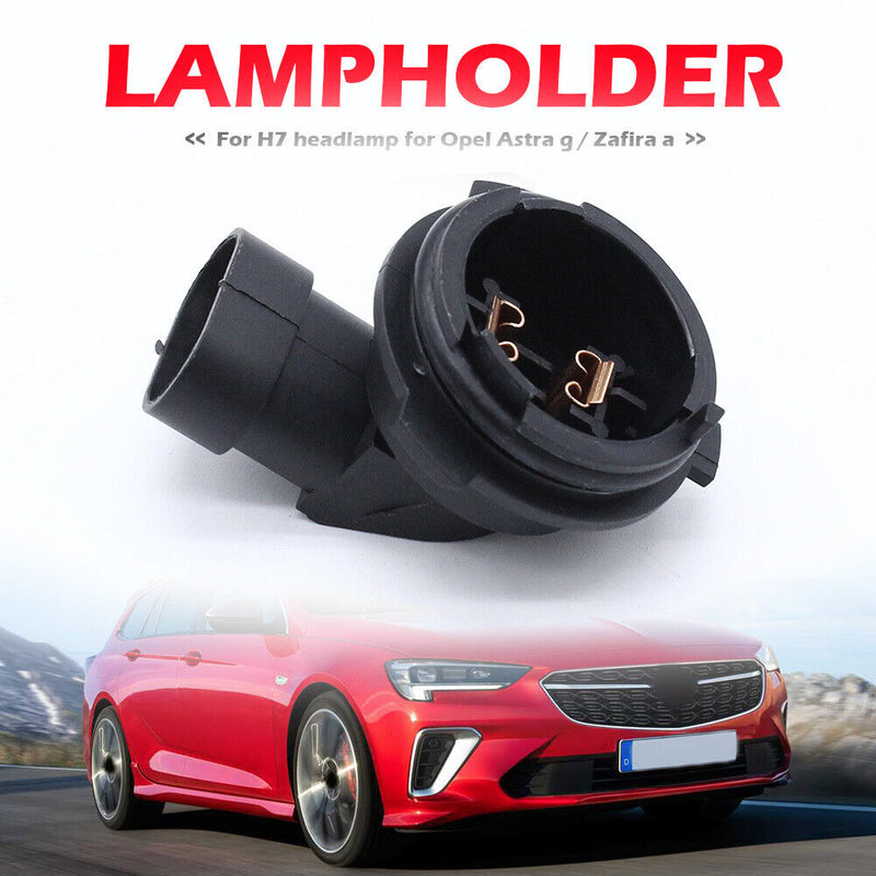 Bulb Socket for H7 Low Beam Headlight Head Lamp Bulb for Opel Astra G Zafir