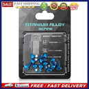 12x M5x10mm Disk Brake Rotor Bolts Bicycle Parts MTB Mountain Bike Brake Sc