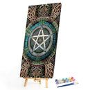Celtic Totem Oil Paint By Numbers Kits Canvas Picture DIY Wall Drawing Craft