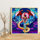 Pterosaur 5D DIY Partial Special Shape Drill Diamond Painting Kits Decor