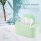 USB Baby Wet Wipes Heater Home Car Tissue Paper Warmer Warming Box (Green) Newly