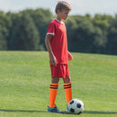 Children Football Long Socks Boys Soccer Above Knee Plain Socks Kid Sport Sup