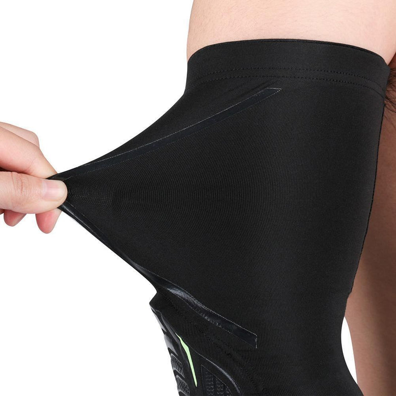 1pc Sports Arm Guard Compression Sleeves Elbow Protective Pad (Black L)