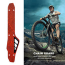 PP Bicycle Chain Stay Guard Mountain Road Bike Frame Protector Cover (Red) Newly