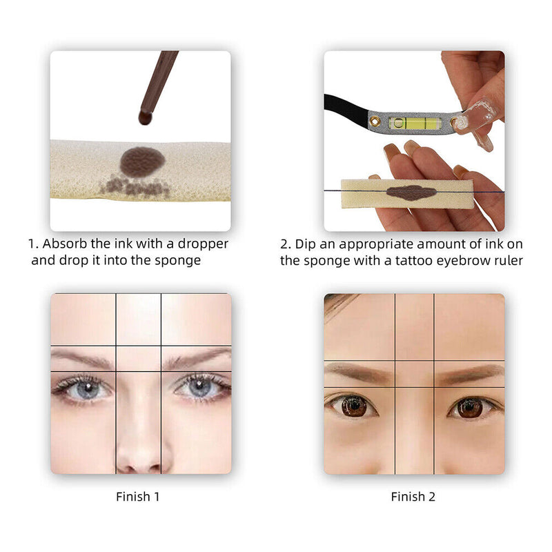Professional Permanent Makeup Bow Positioning Microblading Mapping Rope Pre Kits
