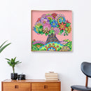 Special Shaped Tree Flowers 5D DIY Diamond Painting Part Drill Home Decor Newly